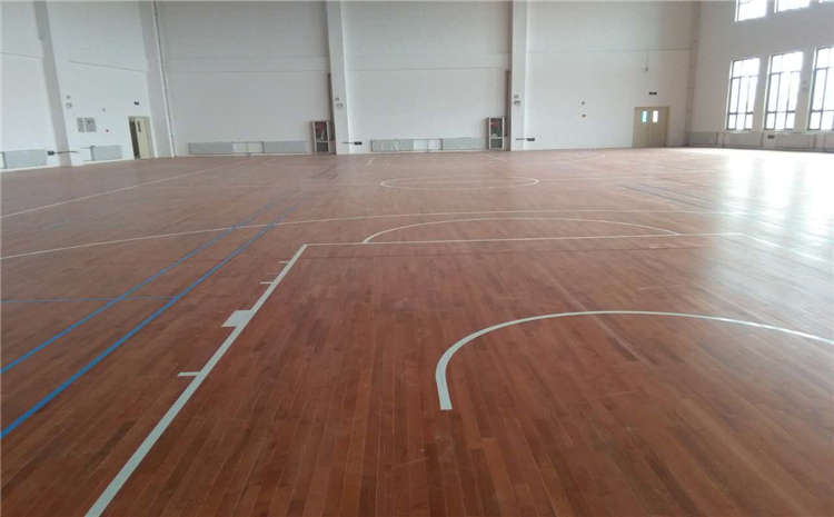 硬木企口體育木地板厚度